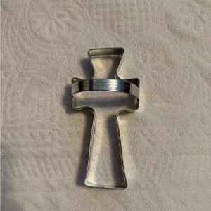 THE CROSS Large Metal Cookie Cutter